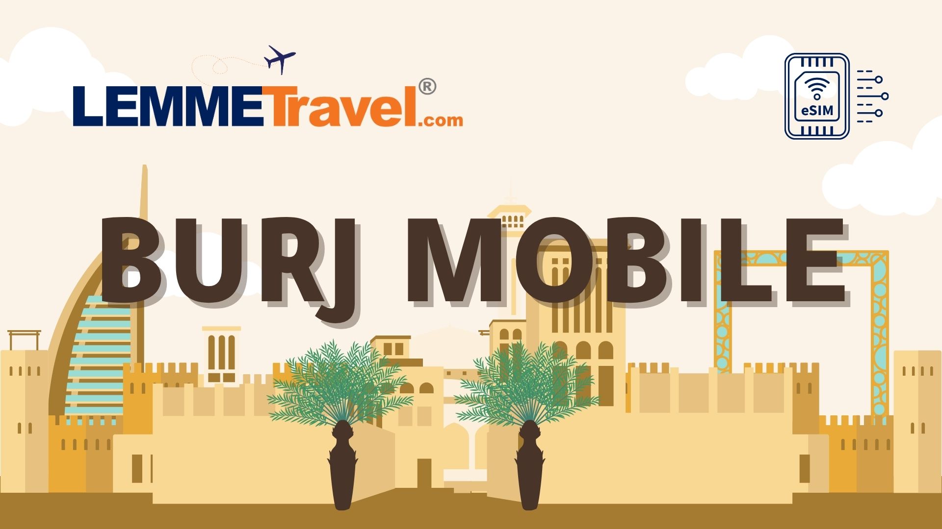 Burj Mobile 1GB - 7天